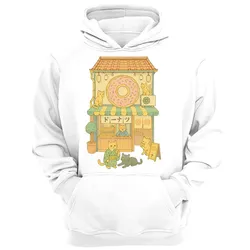 Donut House Street Food Kawaii Japanese Hoodie