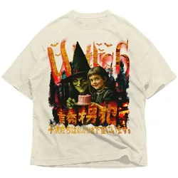 Japan Witch Shirt, Halloween Horror Tokyo Japanese Weird Harajuku Style Unisex Shirt