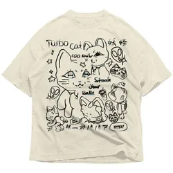 Turbo Granny Funny Cat Kawaii Japanese Unisex Shirt
