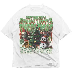 Have Yourself Scary Little Japan Christmas Weird Yokai T-Shirt