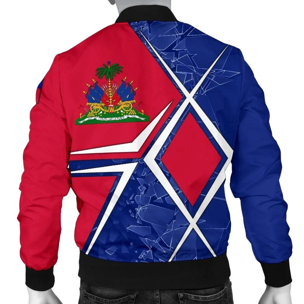Haiti Mens Bomber Jacket - Haiti Legend