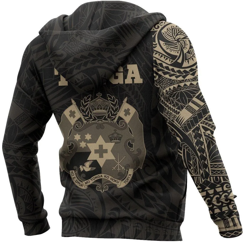 Tonga Hoodie Tattoo Style Version 2.0