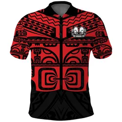 (Custom Personalised) Marquesas Islands Polo Shirt - Marquesas Tattoo LT13