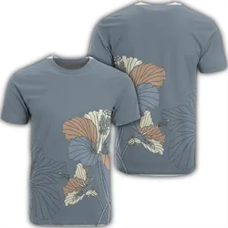 Hawaiian Hibiscus Polynesian T-Shirt - AH