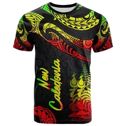 New Caledonia Polynesian T-Shirt - Poly Tattoo Reggae Version