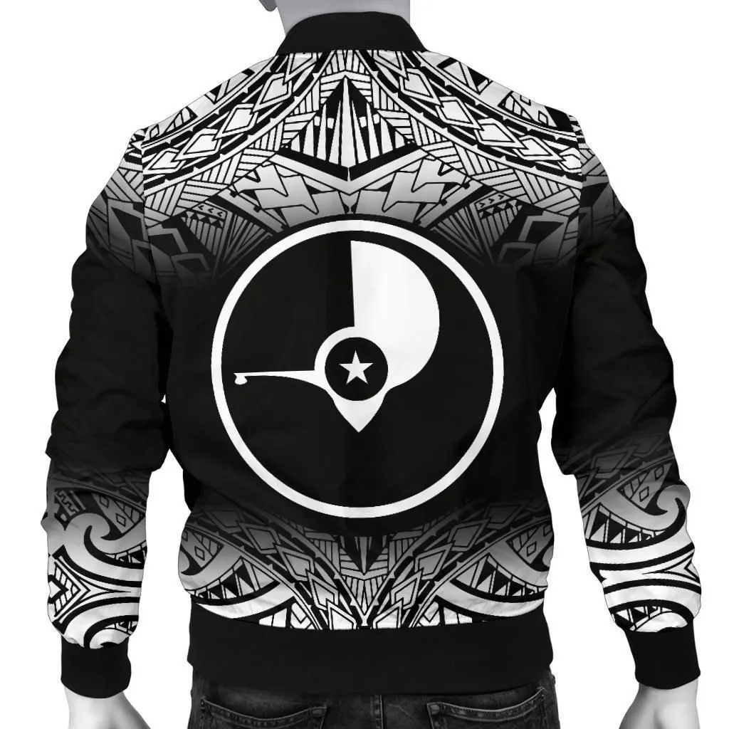 Yap Mens Bomber Jacket - Fog Black Style