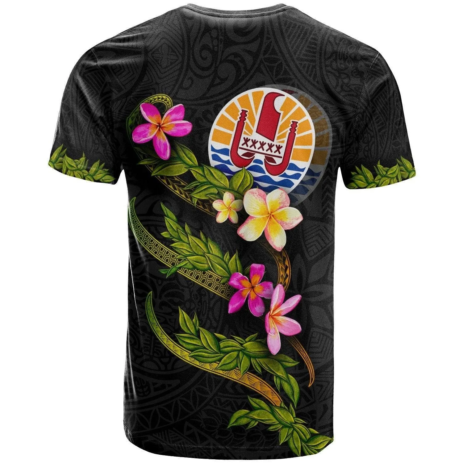 Tahiti Polynesian T shirt - Tropical Summer