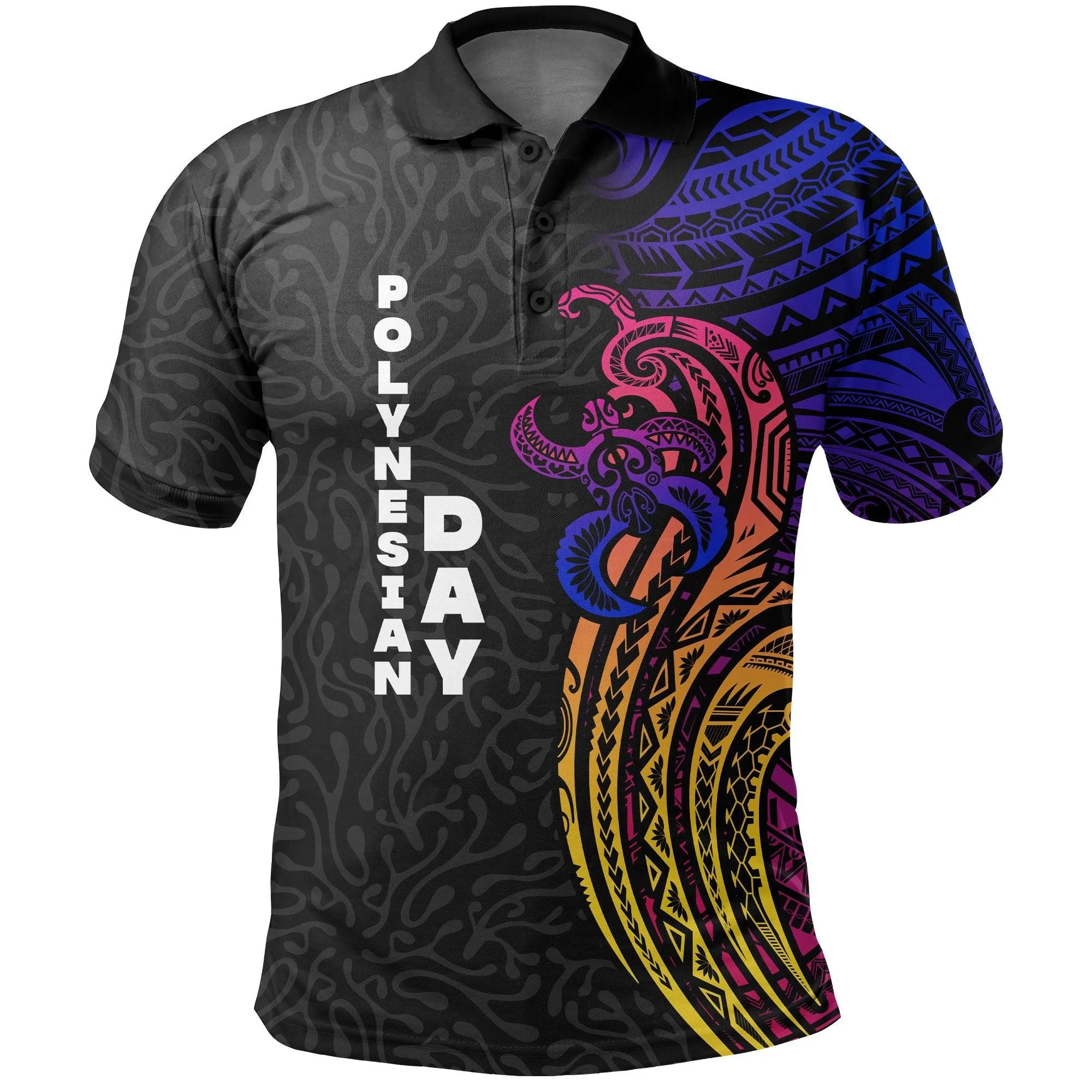 (Custom Personalised) Polynesian Day Polo Shirt Modern Style - LT16