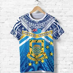 Tuvalu Rugby T shirt Polynesian Flag