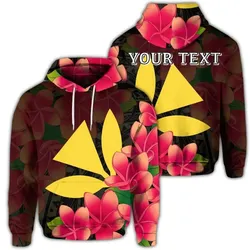 Alohawaii Hoodie - (Personalised) Hawaiian Kanaka Plumeria Polynesian Hoodie - AH - J4R