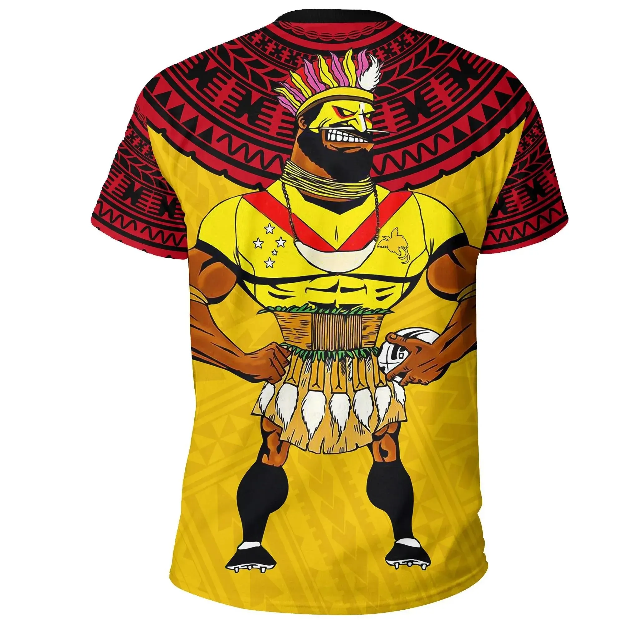 Papua New Guinea T-Shirt Rugby A7