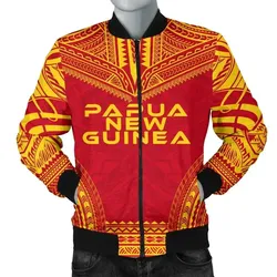 FamilyGater Jacket - Bomber Jacket Papua New Guinea Flag Polynesian Chief - Bn10