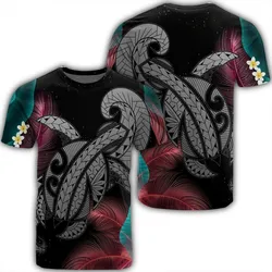 Hawaii Turtle Polynesian Tropical T-Shirt - Ghia Style Gray - AH