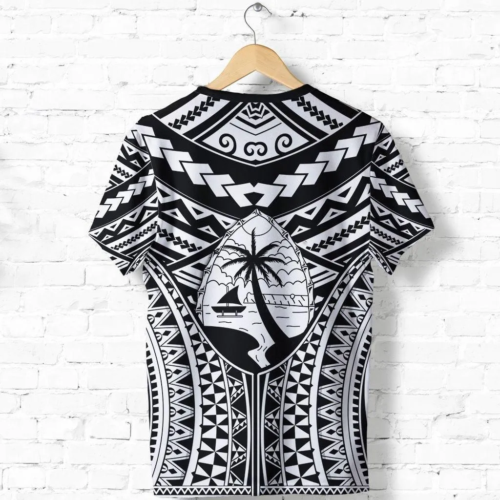 Polynesian Tattoo T shirt, Guam Tribal Tattoo Shirt