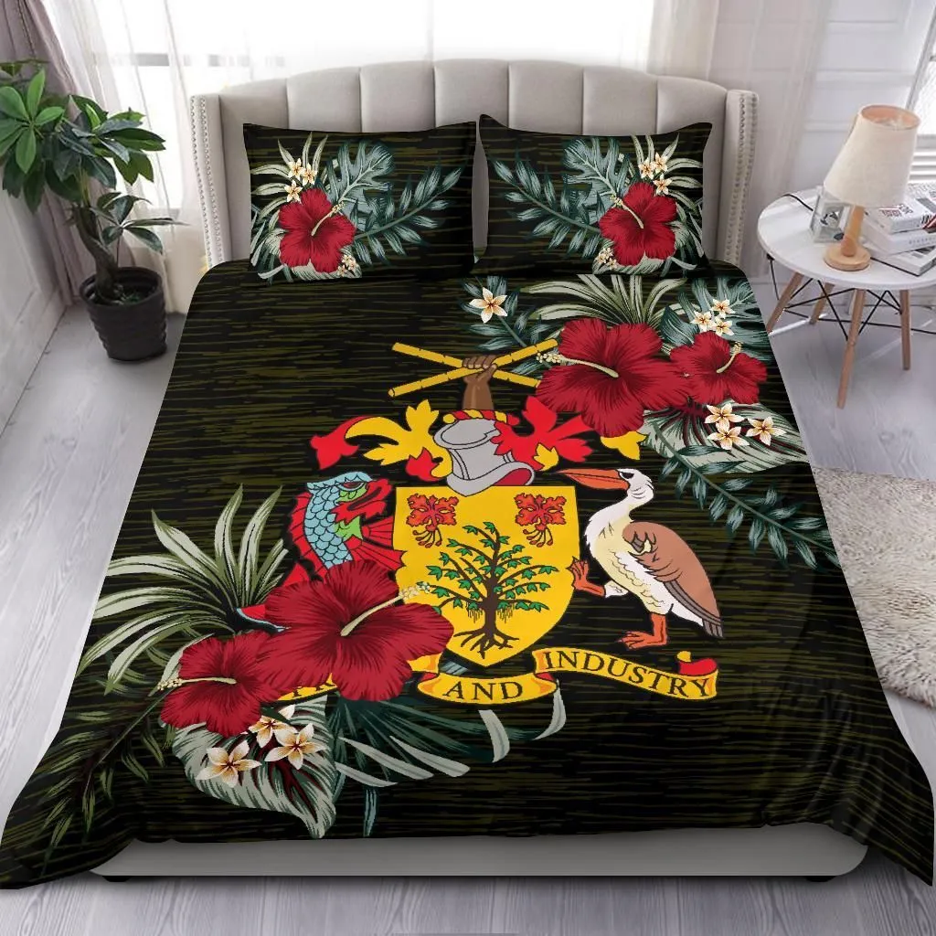 Barbados \bBedding Set - Special Hibiscus A7