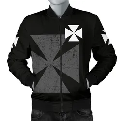 Wallis and Futuna Mens Bomber Jacket