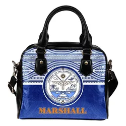 Marshall Islands Shoulder Handbag - Blue Version