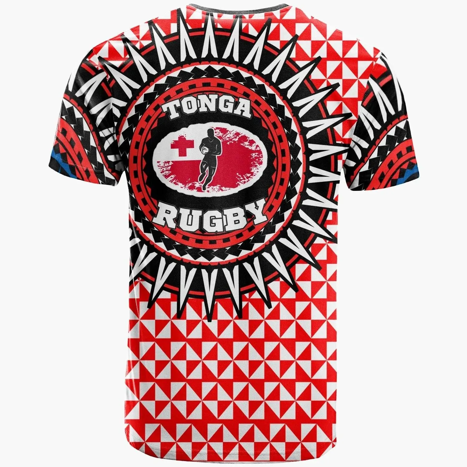 Alohawaii T-Shirt - Tee Tonga - Rugby Style - BN20