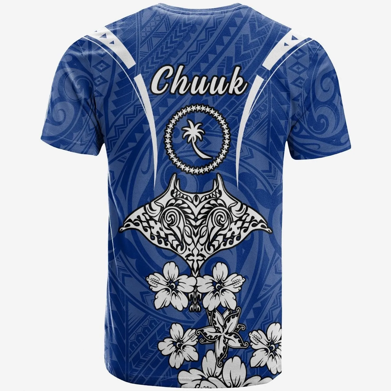Chuuk T Shirt - Ray Hibiscus