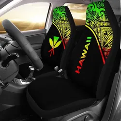 Hawaii Car Seat Covers - Hawaii Kanaka Maoli Polynesian Reggae Curve