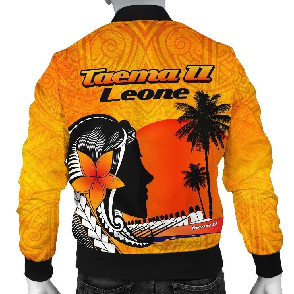 American Samoa Bomber Jacket - Taema II Leone