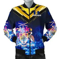 Barbados Mens Bomber Jacket - New Release