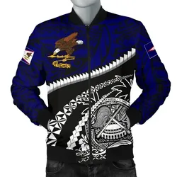 Alohawaii Jacket - Bomber Jacket American Samoa - Road to Hometown K4