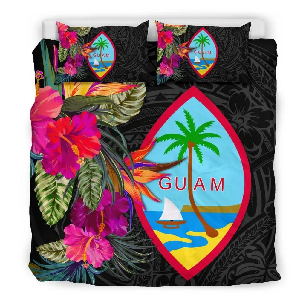 Guam Bedding Set - Hibiscus Polynesian Pattern - BN39