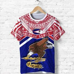American Samoa Rugby T shirt Eagle Flag