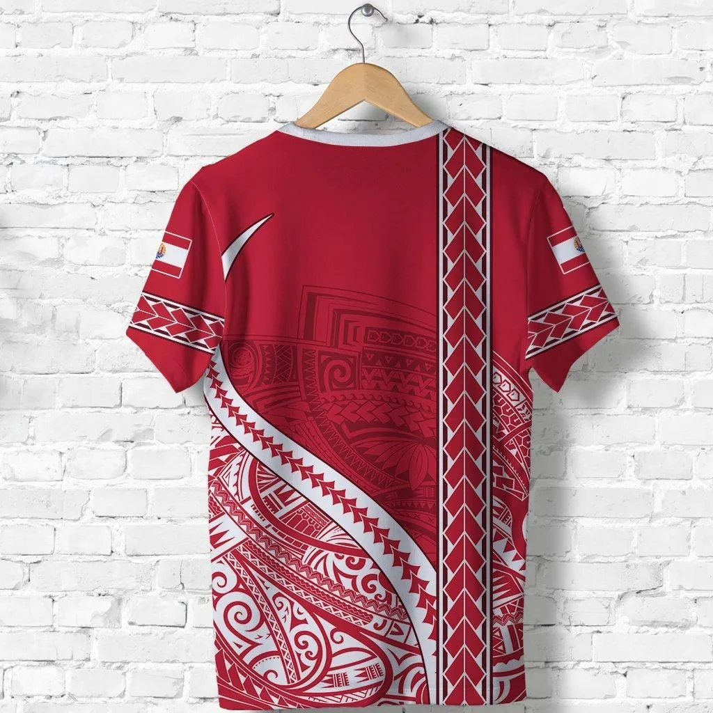 Tahiti Rugby T shirt Marvelous Version Red