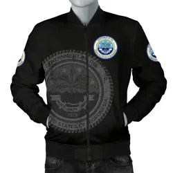 Alohawaii Jacket - Bomber Jacket Federated States of Micronesia A7