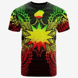 Nauru All Nauru Flag Map Polynesian Tattoo Reggae Unisex 3D T-Shirt All Over Print ONCJB