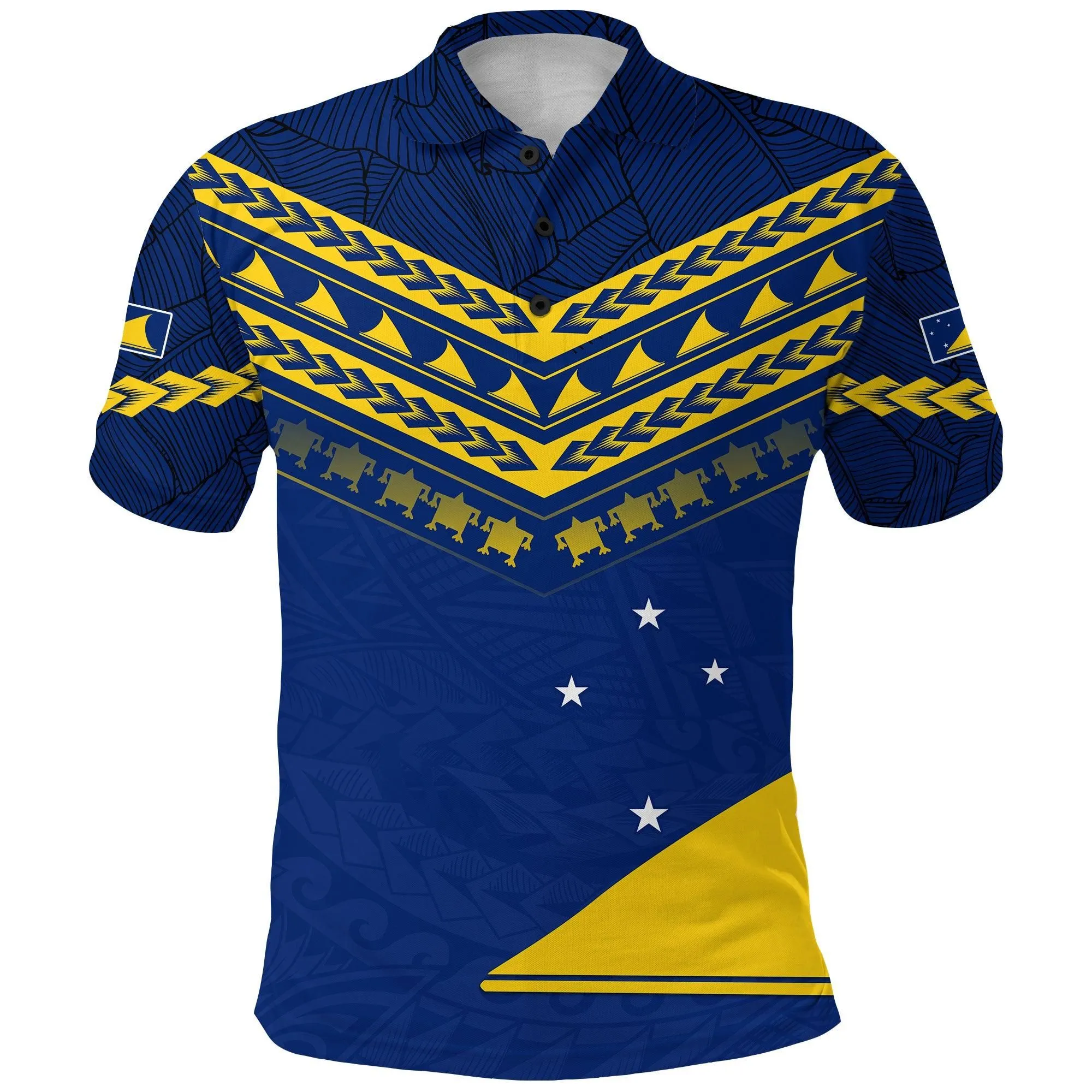 (Custom Personalised) Tokelau Rugby Polo Shirt Impressive Sport LT13