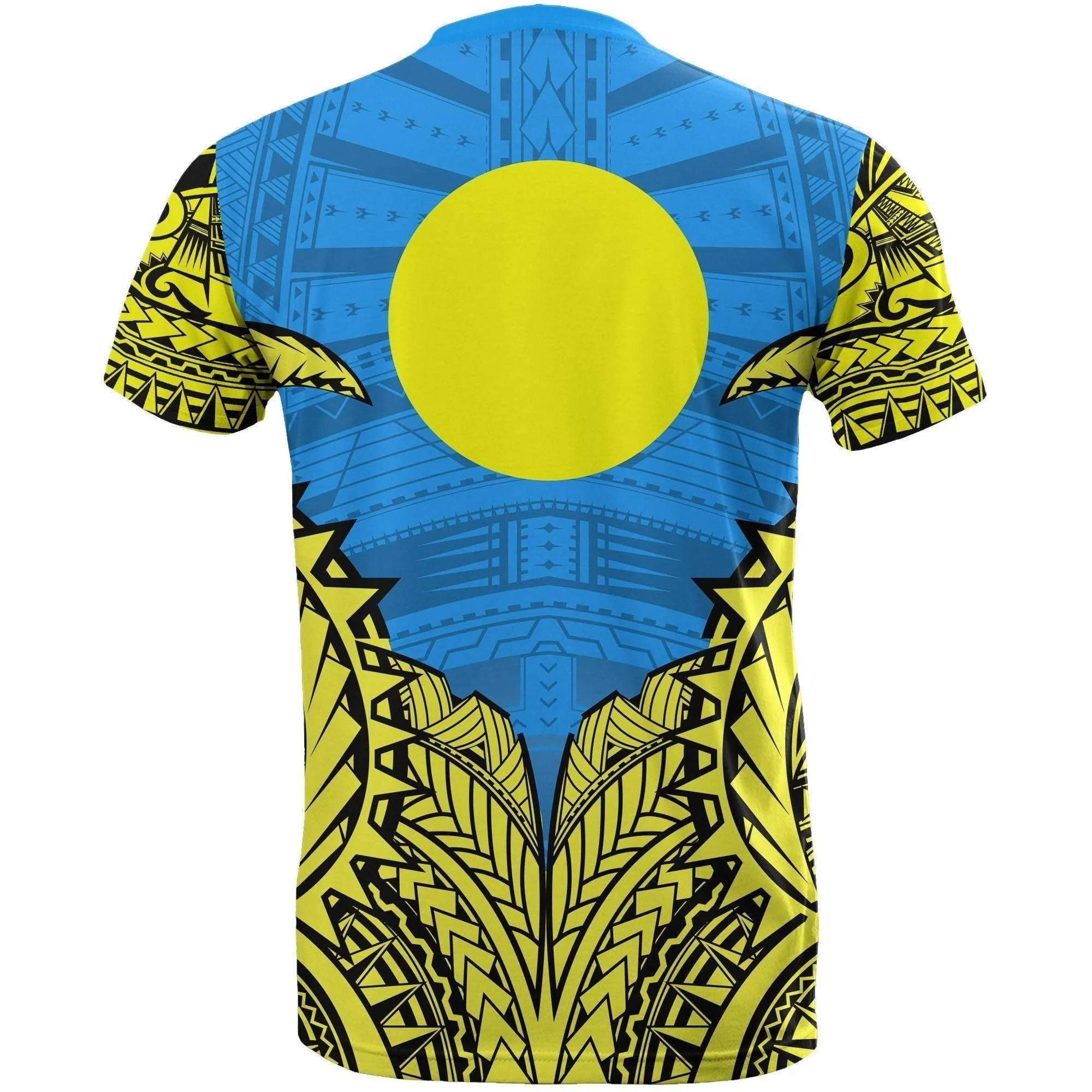 Palau Premium T shirt - Palau Flag Polynesian Tattoo