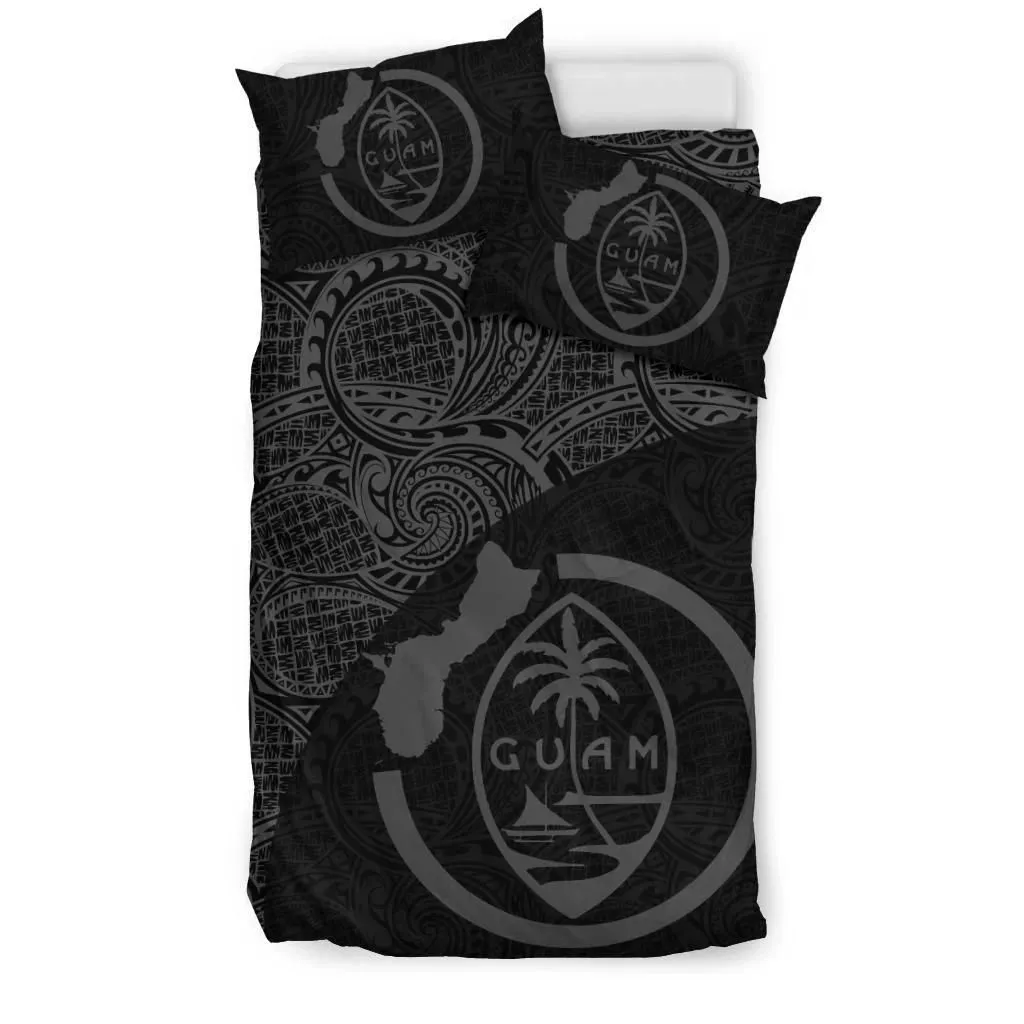 Guam Bedding Set Coat Of Arm Map Polynesian 10 TH7