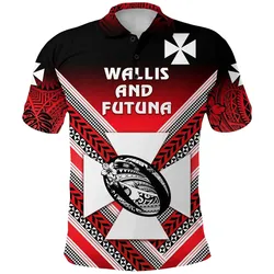 Wallis and Futuna Rugby Polo Shirt Creative Style