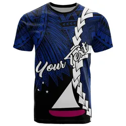 Palau Sonsorol Polynesian Custom Personalised T shirt - Tribal Wave Tattoo