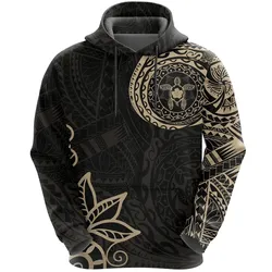 Alohawaii Clothing - Hoodie Hawaii Polynesian Turtle Hibiscus Tattoo All Over Print A7