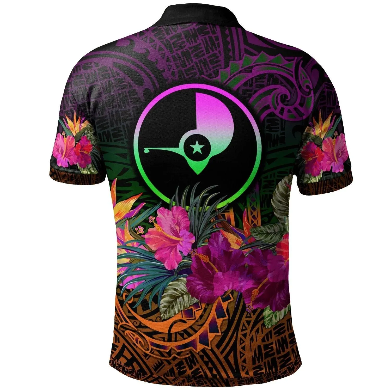 YAP Polo - Summer Hibiscus - BN15