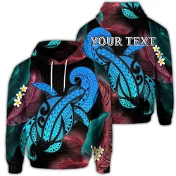 (Personalised) Hawaii Turtle Polynesian Tropical Hoodie - Ghia Style