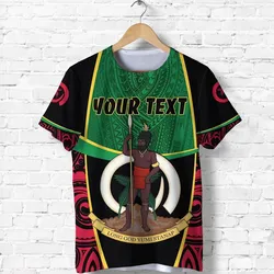 (Custom Personalised) Vanuatu Rugby T shirt Unique Vibes
