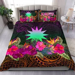 Nauru Bedding Set - Summer Hibiscus