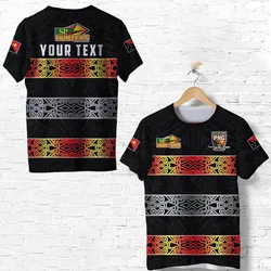 (Custom Personalised) The Hunters PNG T Shirt Papua New Guinea Hunters Rugby LT13