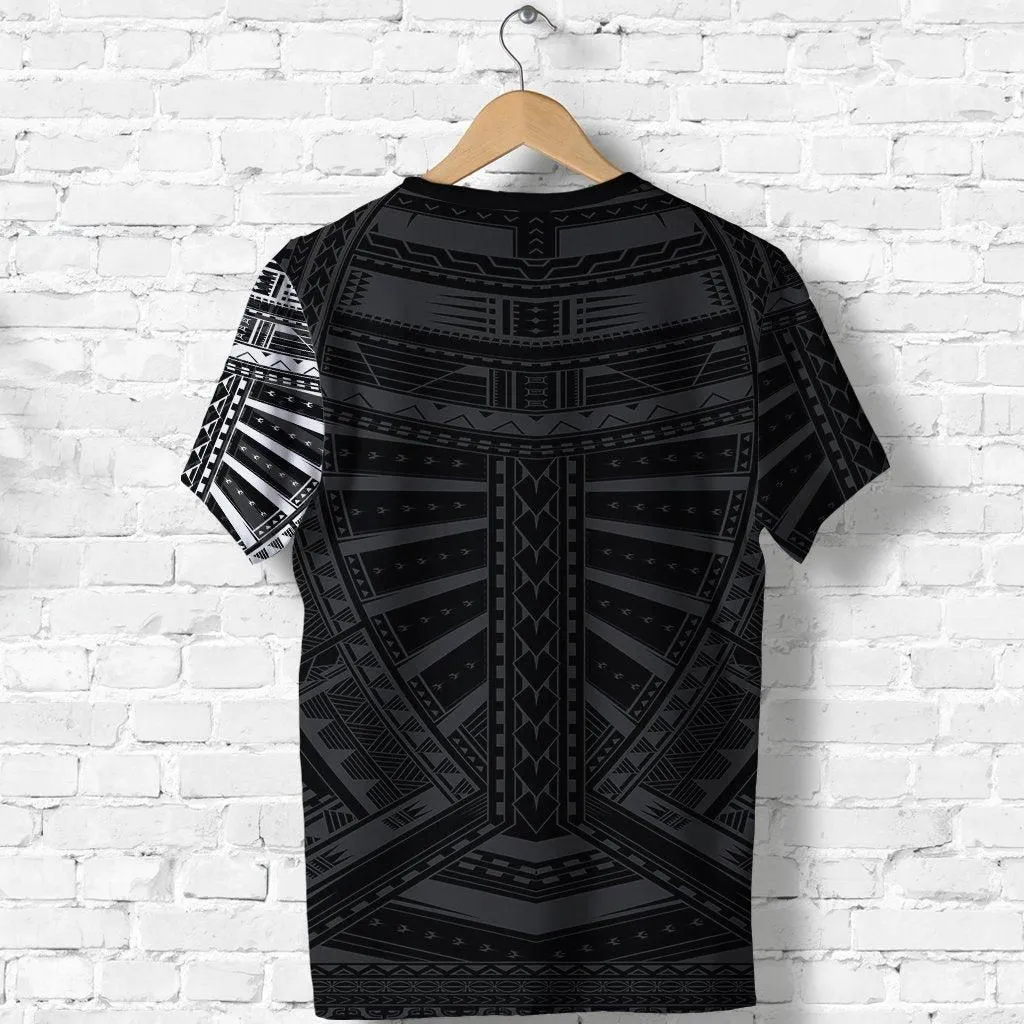 New Zealand Shirt, Maori Samoan Polynesian Tattoo T shirt - White