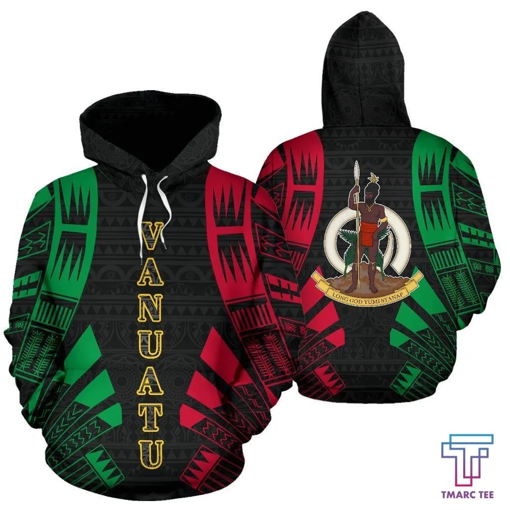 Tmarc Tee Vanuatu All Over Hoodie - Tattoo Style NVD1192