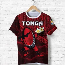 Tonga Rugby T shirt Dab Trend Creative