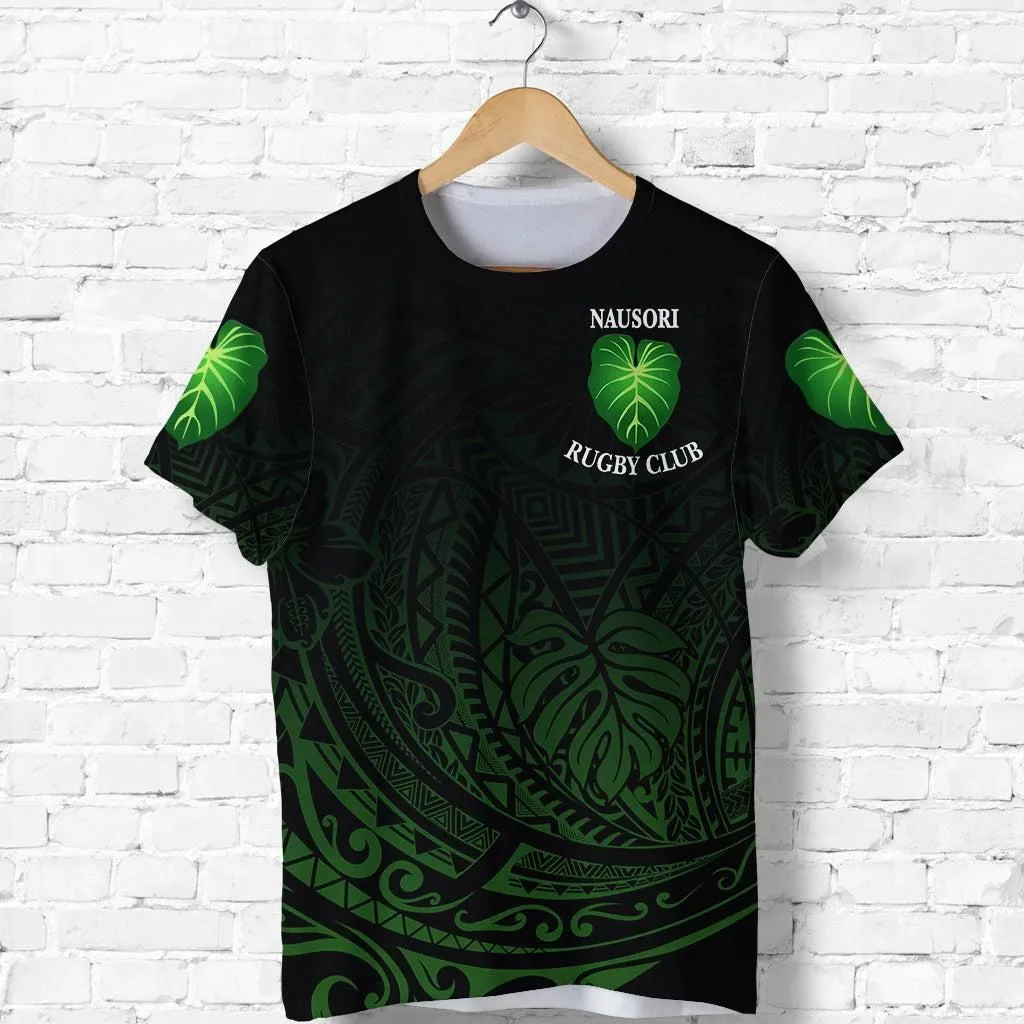 (Custom Personalised) Fiji Nausori Rugby T Shirt Original Style, Custom Text And Number LT8