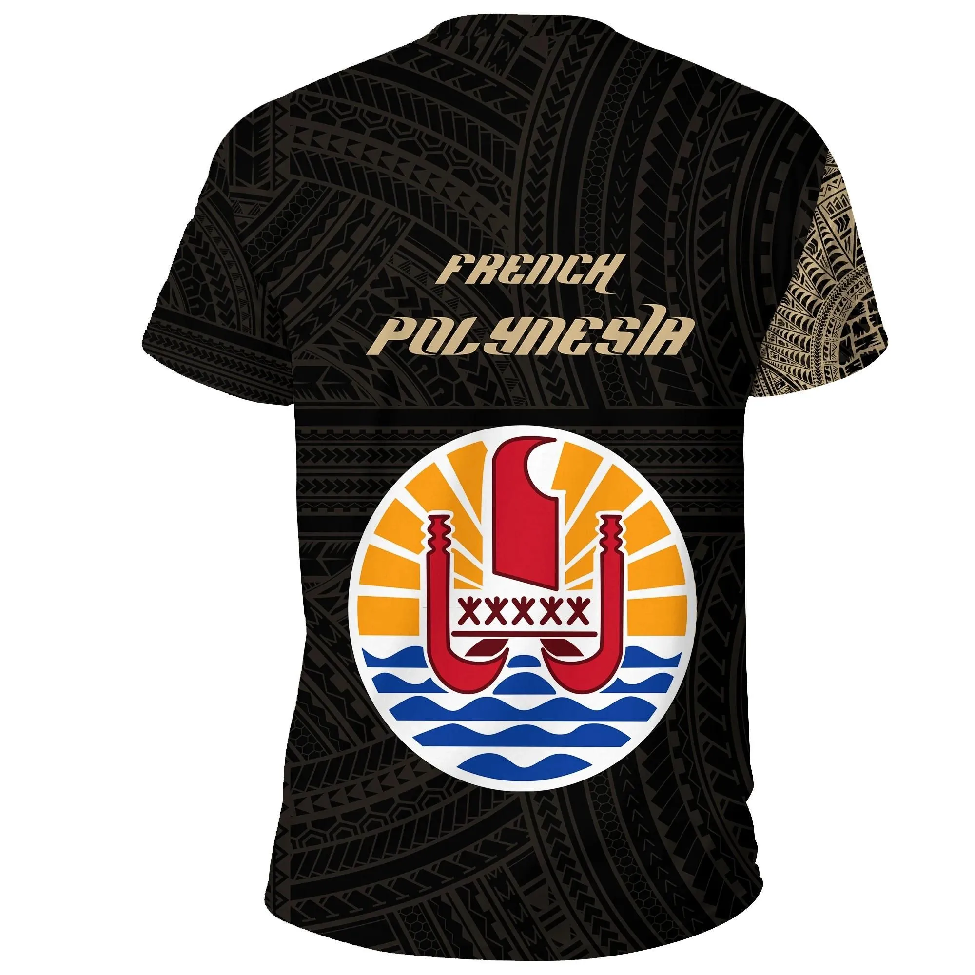 French Polynesia T-Shirt Tattoo Style A31