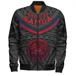 Samoa Bomber Jacket American Samoa Polynesian Authen