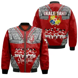 Tonga Rugby Ikale Tahi Sipi Tau Bomber Jacket - LT2